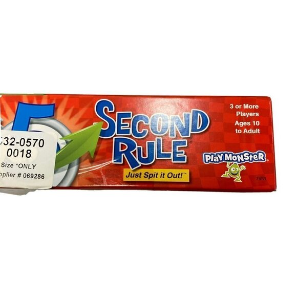 5 Second Rule - 10th Anniversary by Play Monster Ages 10+ Family Game New - Picture 5 of 5